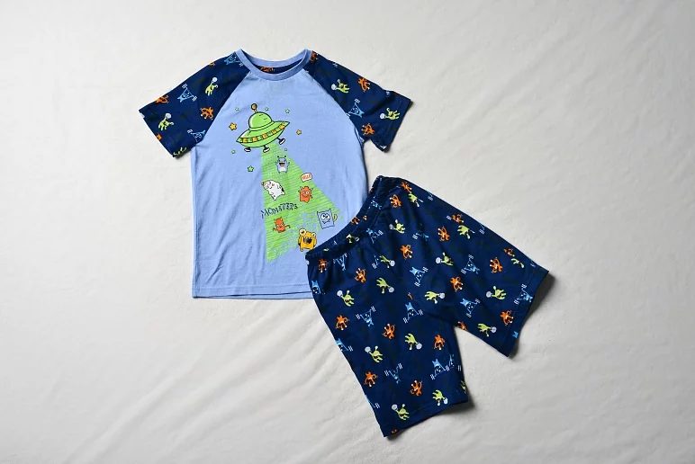 Пижама для мальчика «Инопланетные гости»